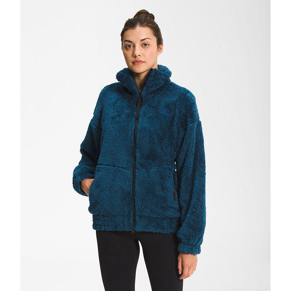 The North Face Osito Expedition Γυναικεια Fleece Full Zip - Μπλε (RQMH83256)